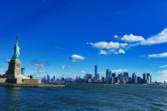 NYC - Skyline und Statue of Liberty